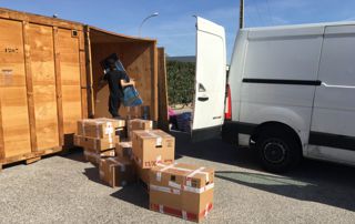 boxes de stockage pour déménagement